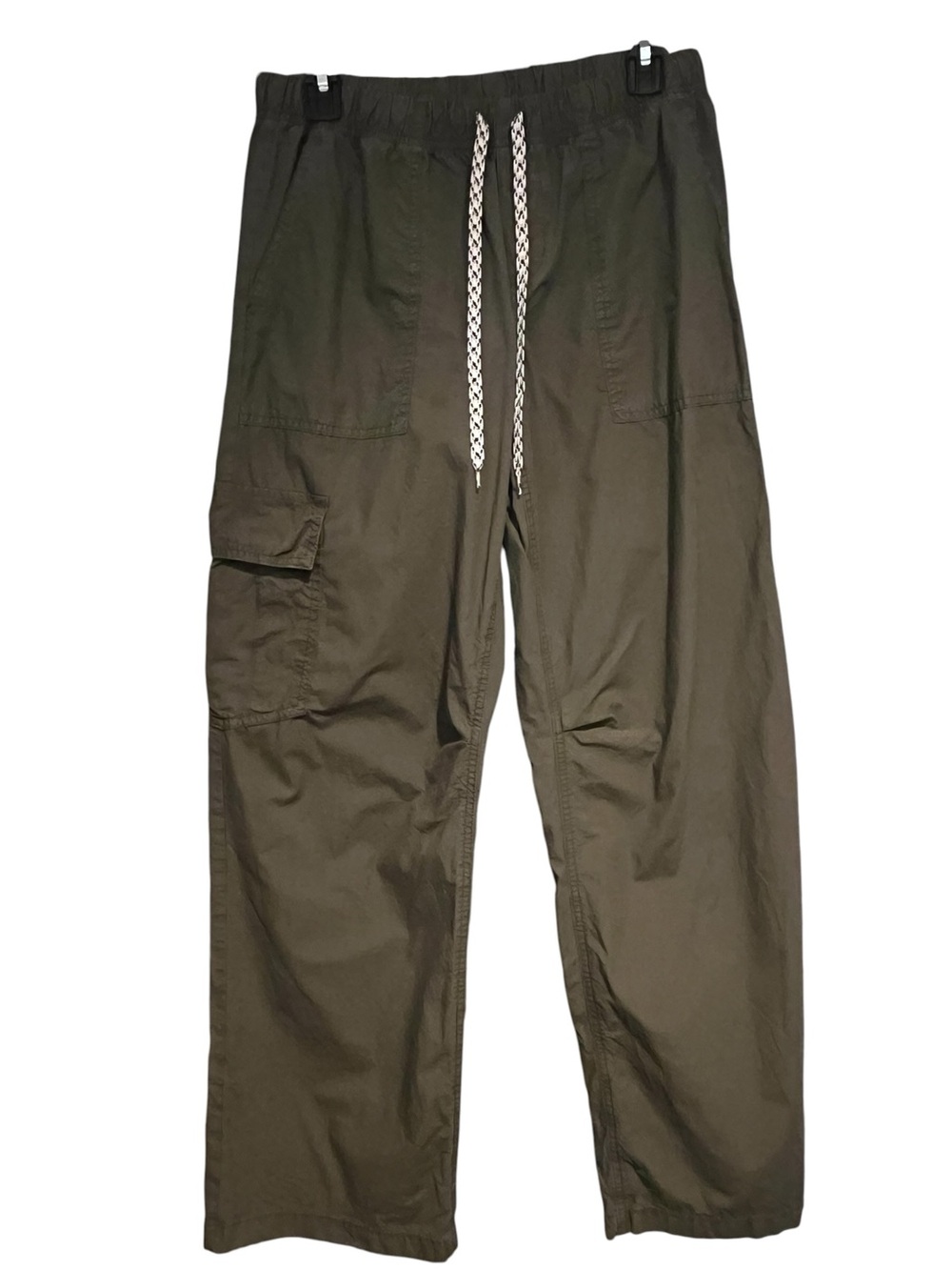 aerie Size S Olive Cargo Drawstring Pants